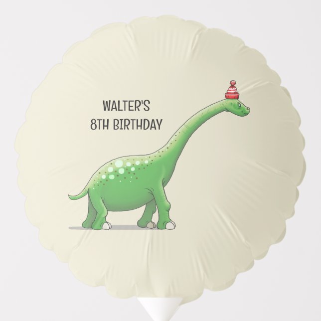 Walter the Dinosaur Balloon (Front)