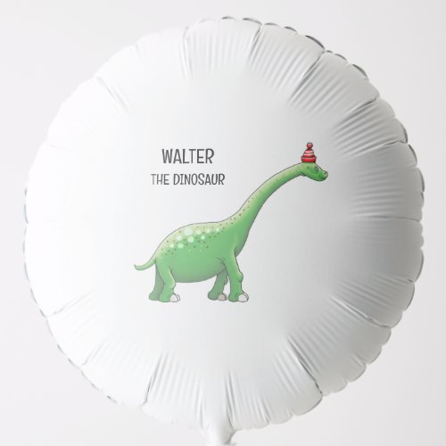Walter the Dinosaur Balloon