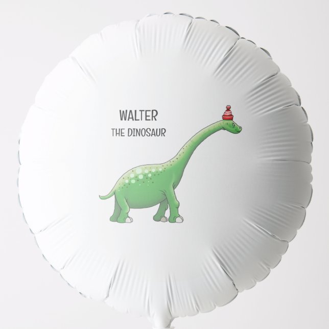 Walter the Dinosaur Balloon (Front)