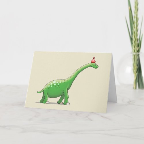 Walter the Dinosaur Card