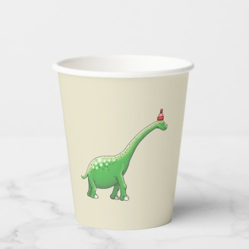 Walter the Dinosaur Paper Cups