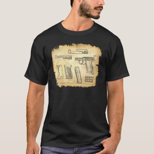 Walther P38 T_Shirt