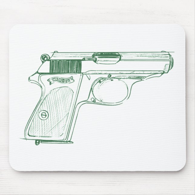 Walther PPK Mouse Pad (Front)