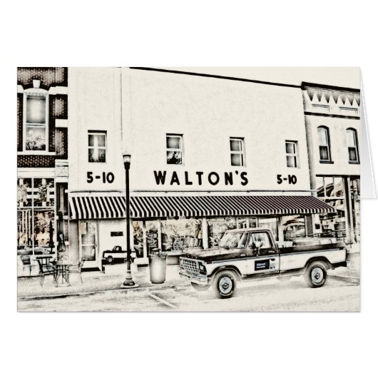 Walton's Five & Dime II Cards (Front Horizontal)