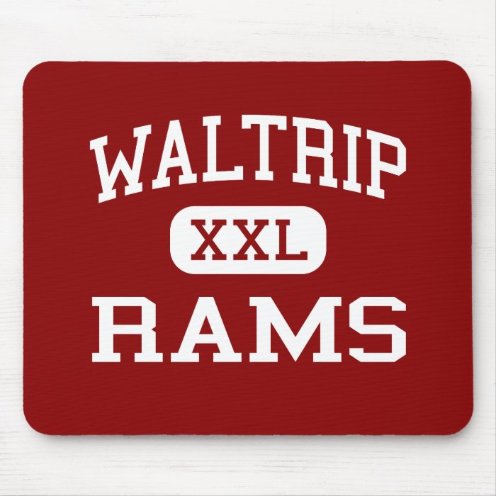 Waltrip   Rams   High School   Houston Texas Mouse Pads