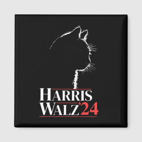 Waltz 2024 Election Cat Lady Kamala Harris Tim Wal Magnet