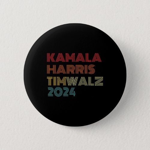 Waltz 2024 Election Kamala Harris Tim Waltz 2024 1 Button