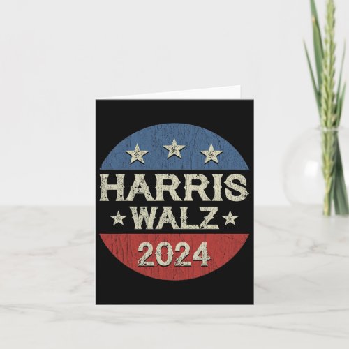 Waltz 2024 Election Kamala Harris Tim Waltz 2024 1 Card