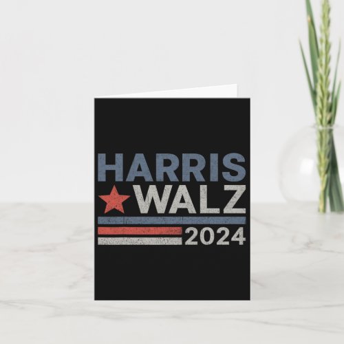 Waltz 2024 Election Kamala Harris Tim Waltz 2024 1 Card