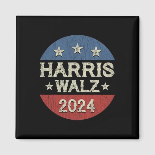 Waltz 2024 Election Kamala Harris Tim Waltz 2024 1 Magnet