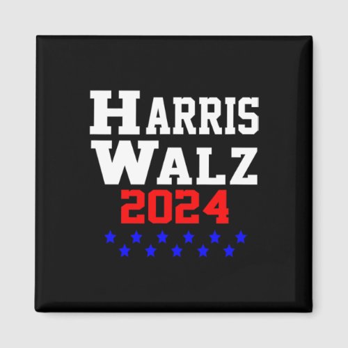 Waltz 2024 Election Kamala Harris Tim Waltz 2024 1 Magnet