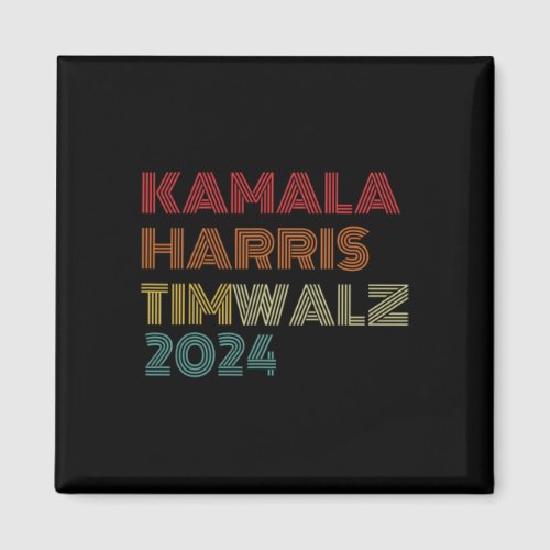 Waltz 2024 Election Kamala Harris Tim Waltz 2024 1 Magnet