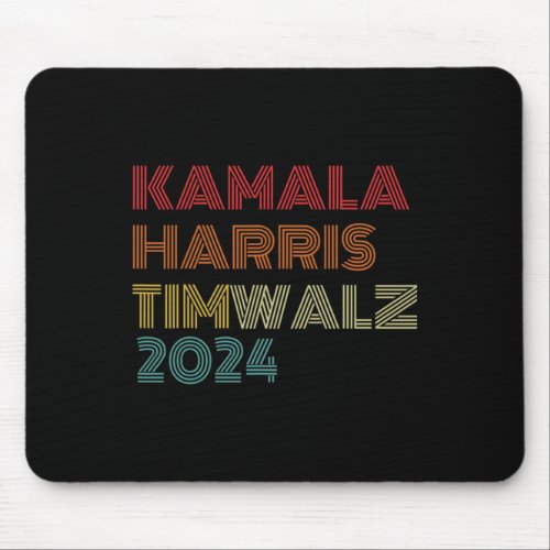 Waltz 2024 Election Kamala Harris Tim Waltz 2024 1 Mouse Pad