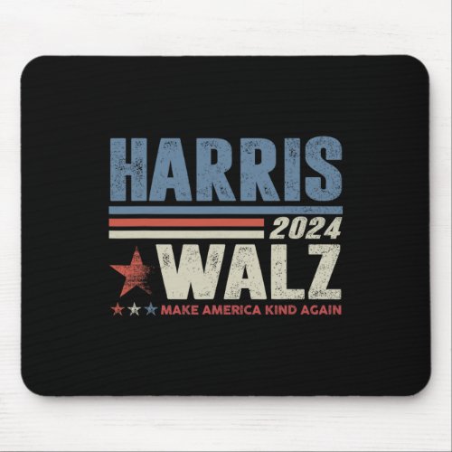 Waltz 2024 Election Kamala Harris Tim Waltz 2024 1 Mouse Pad