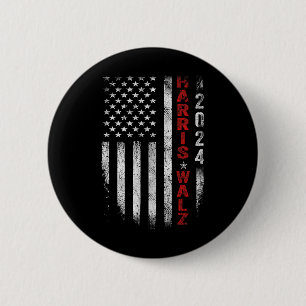 Waltz 2024 Election Kamala Harris Tim Waltz 2024 2 Button