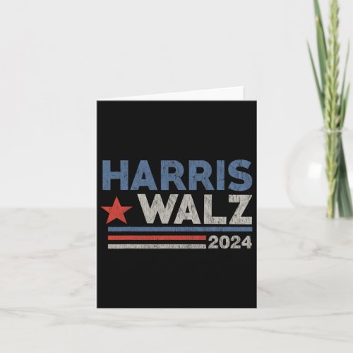 Waltz 2024 Election Kamala Harris Tim Waltz 2024 2 Card