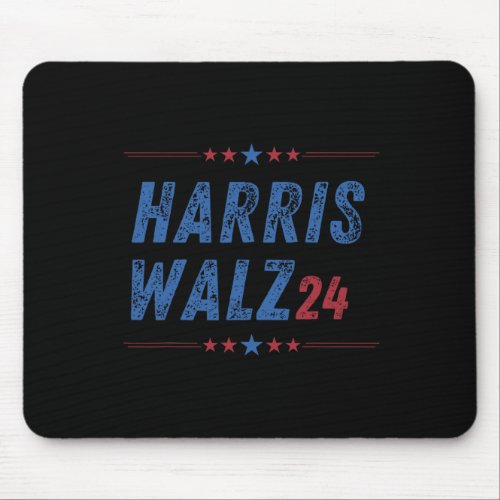 Waltz 2024 Election Kamala Harris Tim Waltz 2024 2 Mouse Pad