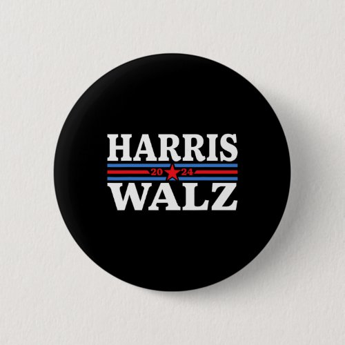 Waltz 2024 Election Kamala Harris Tim Waltz 2024 4 Button