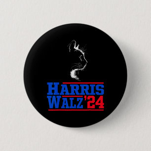 Waltz 2024 Election Kamala Harris Tim Waltz 2024 4 Button