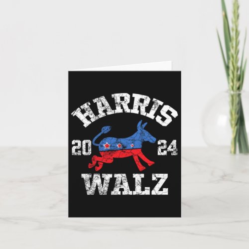 Waltz 2024 Election Kamala Harris Tim Waltz 2024 4 Card