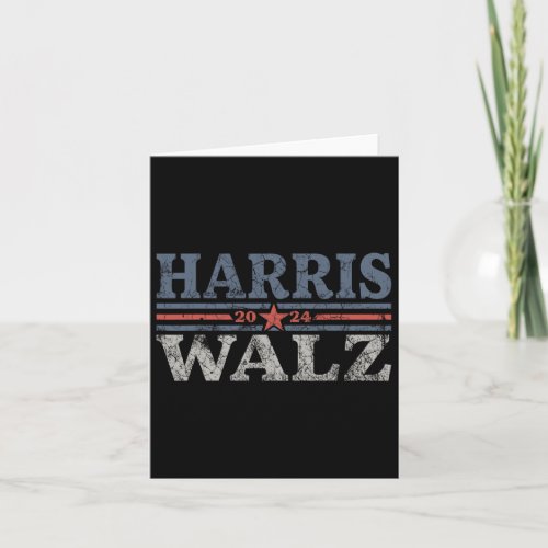 Waltz 2024 Election Kamala Harris Tim Waltz 2024 4 Card