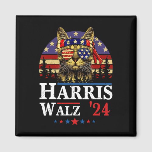 Waltz 2024 Election Kamala Harris Tim Waltz 2024 4 Magnet