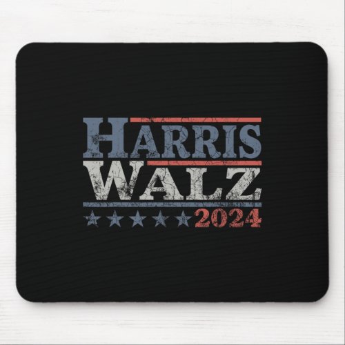 Waltz 2024 Election Kamala Harris Tim Waltz 2024 4 Mouse Pad