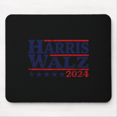 Waltz 2024 Election Kamala Harris Tim Waltz 2024 4 Mouse Pad