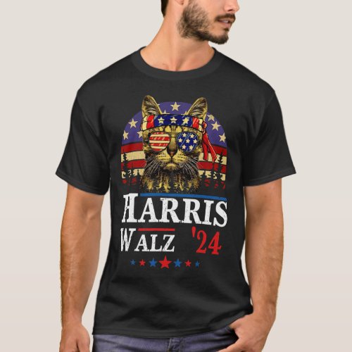 Waltz 2024 Election Kamala Harris Tim Waltz 2024 4 T_Shirt