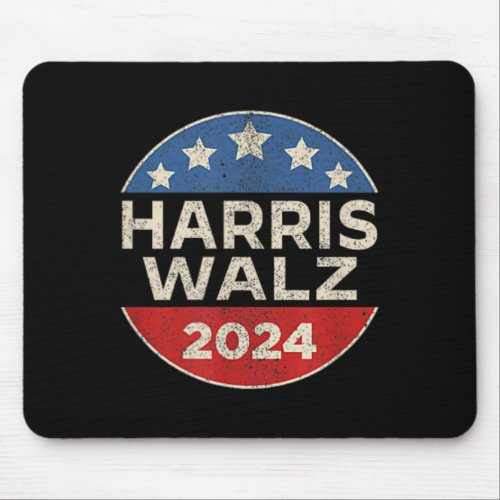 Waltz 2024 Election Kamala Harris Tim Waltz 2024 5 Mouse Pad