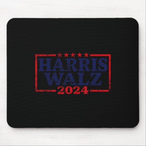 Waltz 2024 Election Kamala Harris Tim Waltz 2024 5 Mouse Pad