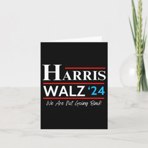 Waltz 2024 Election Kamala Harris Tim Waltz 2024  Card