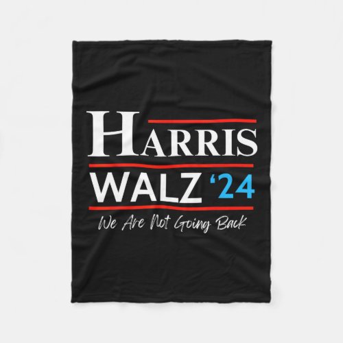 Waltz 2024 Election Kamala Harris Tim Waltz 2024  Fleece Blanket