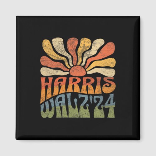 Waltz 2024 Election Kamala Harris Tim Waltz 2024  Magnet