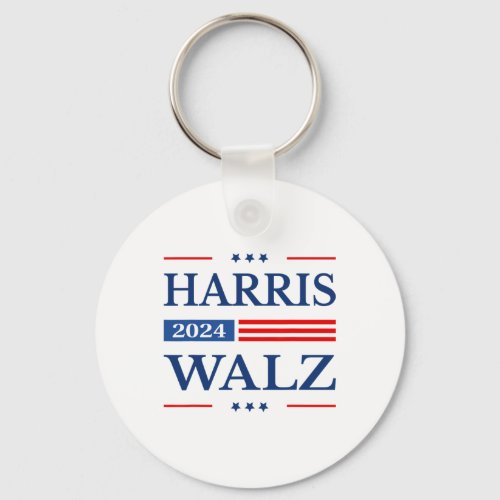 Waltz 2024 Kamala Harris 2024 Tim Waltz 2024 Usa F Keychain