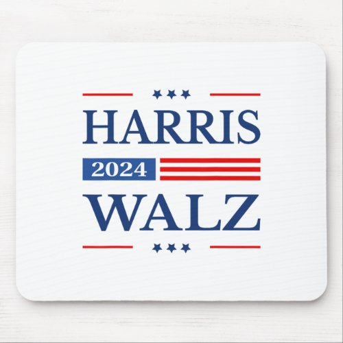 Waltz 2024 Kamala Harris 2024 Tim Waltz 2024 Usa F Mouse Pad