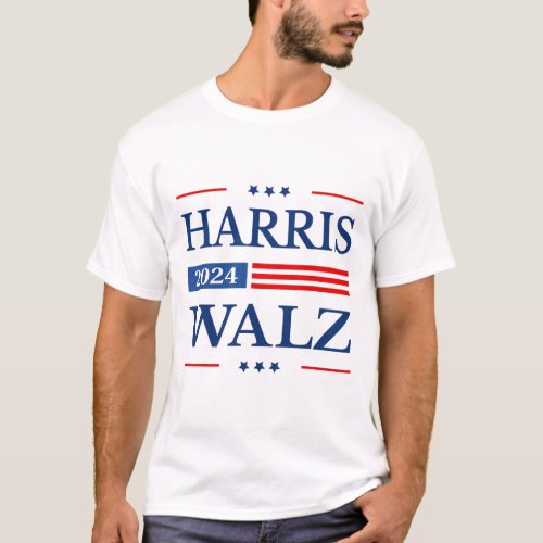 Waltz 2024 Kamala Harris 2024 Tim Waltz 2024 Usa F T_Shirt