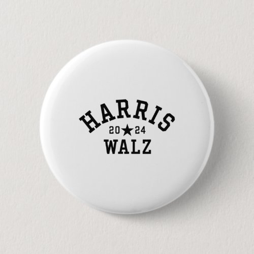 Waltz 2024 Vintage Kamala Harris Tim Walz  Button