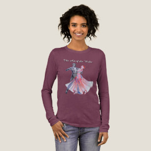 Waltz Dance Lovers Elegant Graphic Design Tri-Blend Shirt