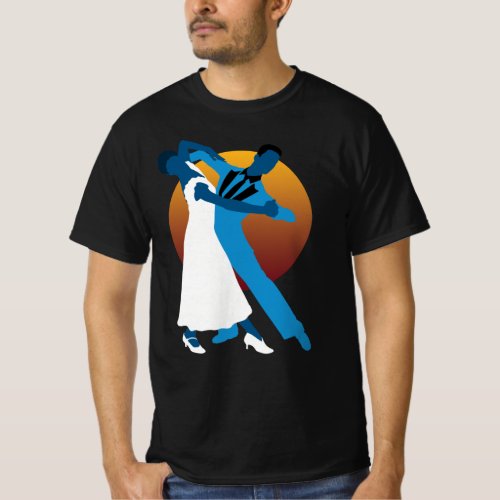 Waltz Dancing Lovers T_Shirt