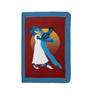 Waltz Dancing Lovers Tri-fold Wallet