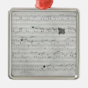 Waltz in F minor Metal Ornament