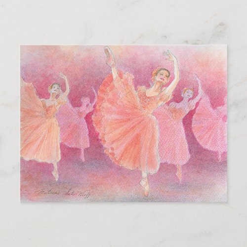 Waltz of the Flowers Postcard