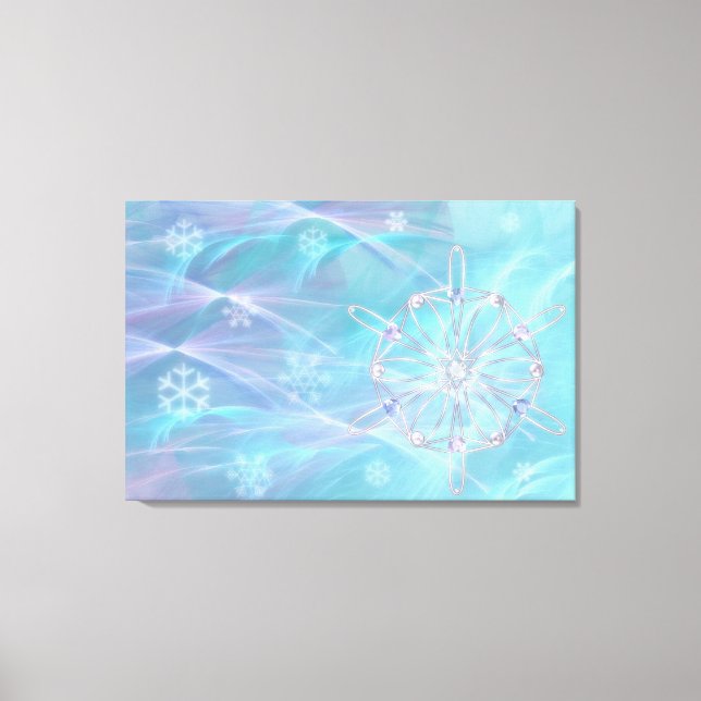 Waltz of the Snowflakes Canvas Print (Front)
