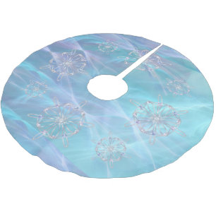 Waltz of the Snowflakes Christmas Tree Skirt