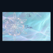 Waltz of the Snowflakes Gift Tag Stickers