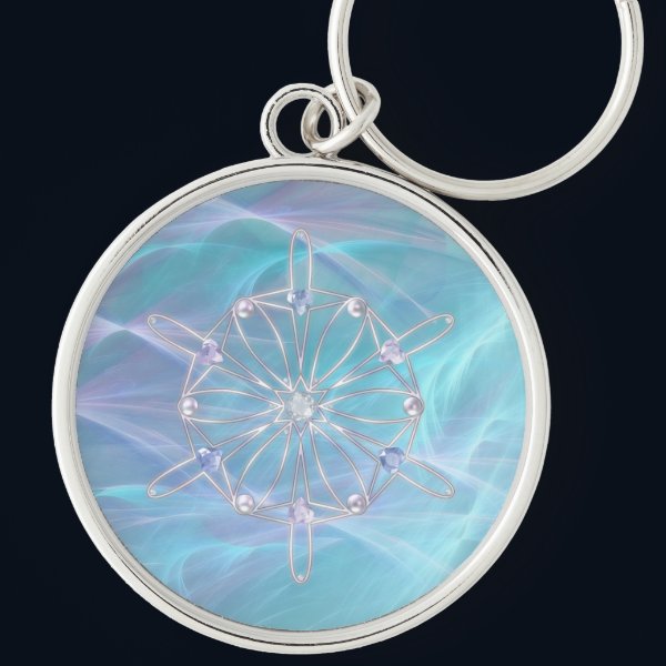 Waltz of the Snowflakes Keychain