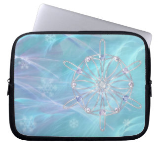 Waltz of the Snowflakes Laptop Sleeve