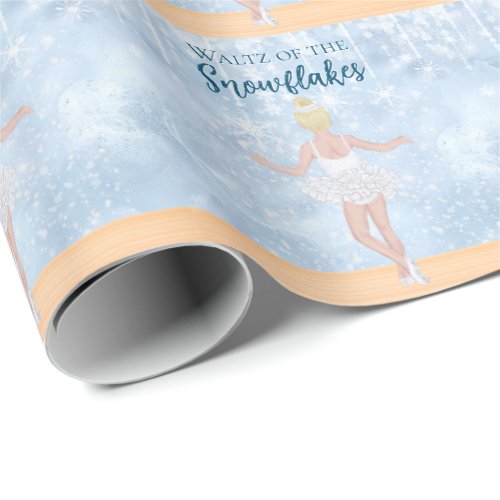 Waltz of the Snowflakes the Nutcracker Ballet Wrapping Paper