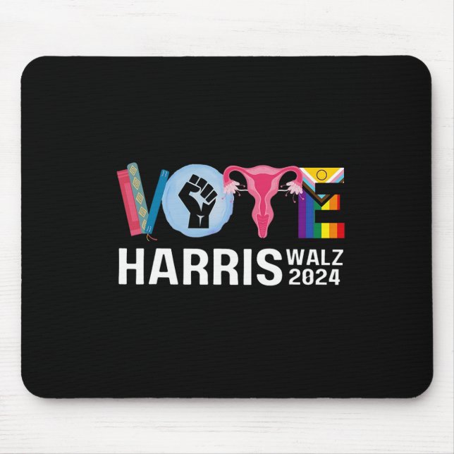 Waltz Shirt Banned Books Reproductive Lgbt Vote 20 Mouse Pad (Front)